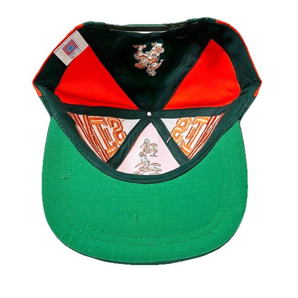 Miami Hurricanes Vintage 1992 SnapBack NCAA OSFM Adjustable Hat - Picture 5 of 6
